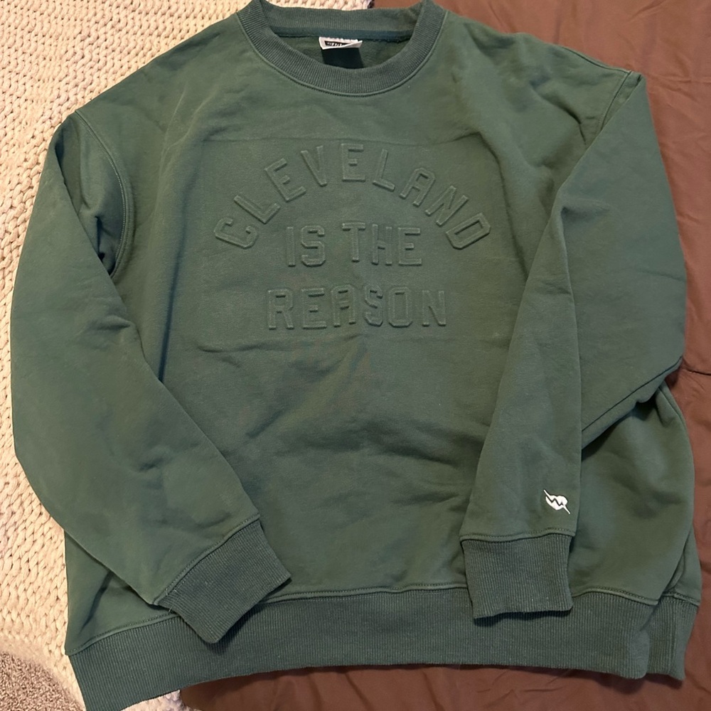 Green Crewneck Sweater